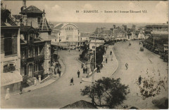 Biarritz Entree de l'Avenue Edouard Vii à Biarritz