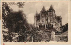 Pau Le Chateau - Vue du Parc à Pau