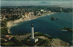 Biarritz Vue prise du Phare vers la Grande Plage France à Biarritz