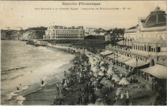 Biarritz Nos Enfants a la Grande Plage France à Biarritz