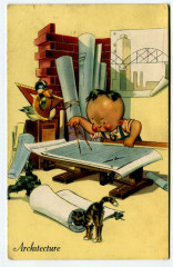 Fantaisie architecture illustration