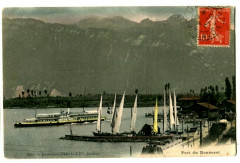 Switzerland lake Geneva port of Bouvier boats -
													38 Isère
												