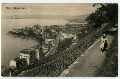 Switzerland montreux lake Geneva animated