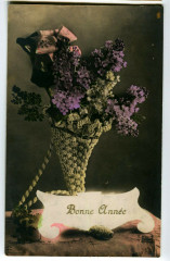 Fantaisie party happy new year bouquet of flowers