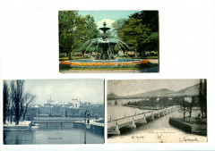 Switzerland lake Geneva Geneva lot of 3 cards -
													57 Moselle
												
