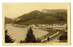 Switzerland lake Geneva the bridge and tooth vaulion