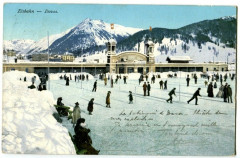 Eastern switzerland davos skating animated