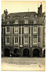 Famous personalities victor hugo maison place des vosges paris