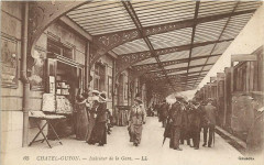 Cpa gare chatelguyon