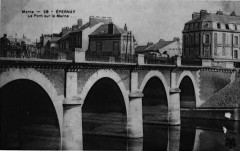 Pont sur la marne épernay 1008063 à Épernay