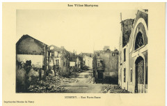 Nomeny. Rue Porte-Basse - les Villes Martyres P-Fg-Cp-00271