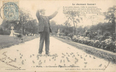 Paris Le Charmeur D'Oiseaux Aux Tuileries