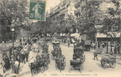 Paris Le Boulevard De La Madeleine