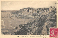 Le Portel La Plage Et Les Falaises au Portel