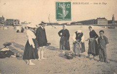 Berck Plage Scene De Plage à Berck