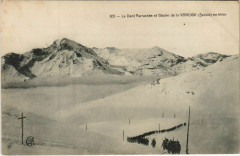 La Dent Parrachee et Glacier de la Vanoise en Hiver