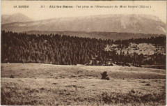Aix-les-Bains Vue prise de l'Observatoire du Mont revard à Aix-les-Bains