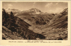 Route de l'Iseran - La Grande Motte - Le Signal de la Thouviere