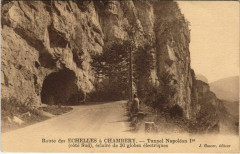 Route des Echelles a Chambery - Tunnel Napoleon I