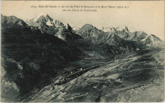 Le Col du Petit Saint-Bernard et le Mont Blanc