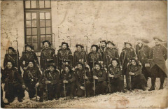 Bourg-Saint-Maurice Soldiers - Photo Postcard à Bourg-Saint-Maurice