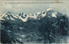 L'Aiguille des Glaciers - Tre-la-Tete et le Mont-Blanc