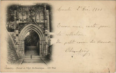 Chambery Portail de l'Eglise Saint Dominique