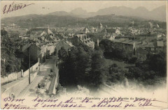Chambery vu de la Montee du Reclus