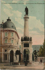 Savoie Chambéry La Colonne des Eléphants à Chambéry