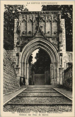 Chambery Portail Saint Dominique - Chateau des Ducs de Savoie