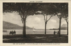 Aix-les-Bains Lac du Bourget - Vu de la Promenade du Grand Port à Aix-les-Bains