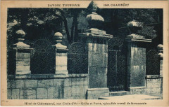 Chambery Hotel de Chateauneuf - Rue Croix-d'Or - Grille et Porte -
													73 Savoie
												