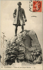 Chambery Statue de Jean-Jacques Rousseau