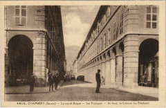 Chambery La Rue de Boigne - Les Portiques -
													73 Savoie
												