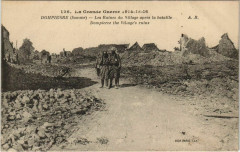 Guerre Dompierre ruines