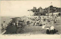 Ault La plage et le Casino à Ault