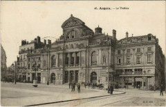 Carte postale ancienne Angers Le Theatre France
                                                                     à Angers
                                