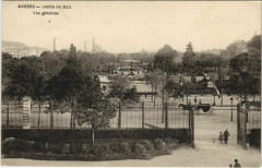 Angers Jardin du Mail,vue generale France à Angers