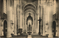 Angers Eglise Notre Dame , interieur France à Angers