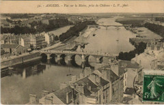 Angers vue sur la Maine France à Angers