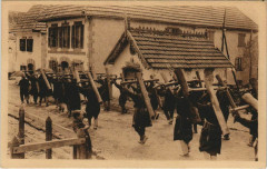 Las Cruzes Retour de la Procession des Croix France