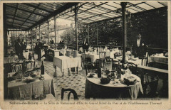 Salies de Bearn La Salle de Restaurant d'Ete France -
													64 Pyrénées Atlantiques
												