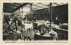 Salies de Bearn La Salle de Restaurant d'Ete France