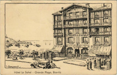 Biarritz Hotel Le Sahel,Grande Plage France à Biarritz