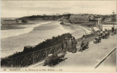 Biarritz Terrasse de la Place Bellevue France à Biarritz