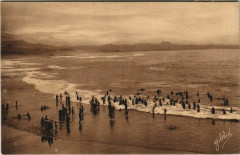 Biarritz Le Bain a la Cote Basque France à Biarritz