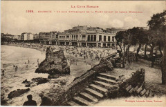 Biarritz un coin pittoresque de la Plage France à Biarritz