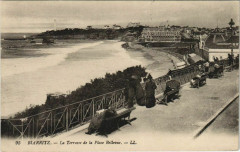 Biarritz Terrasse de la Place Bellevue France à Biarritz