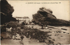 Biarritz Les Rochers de la Grande Plage France à Biarritz