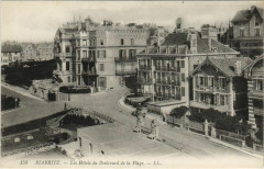 Biarritz Les Hotels du Boulevard de la Plage France à Biarritz